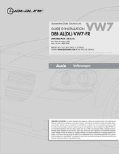 iDataLink DBI-AL-VW7-FR Guide D'installation