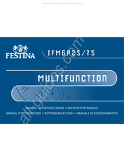 Festina IFM6P25/75 Manuel D'instructions