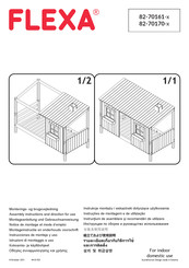 Flexa 82-70170 Serie Notice De Montage Et Mode D'emploi