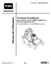 Toro 74542TE Manuel De L'utilisateur