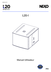 Nexo L20-I Manuel Utilisateur