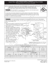 Electrolux EW30EW55PS Instructions D'installation