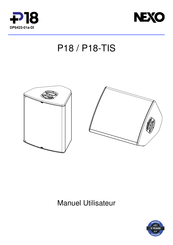 Nexo P18-TIS Manuel Utilisateur