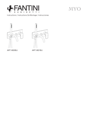 Fantini Rubinetti MYO V621BU Instructions De Montage