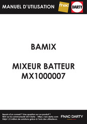 Bamix Superbox M200 Manuel D'utilisation