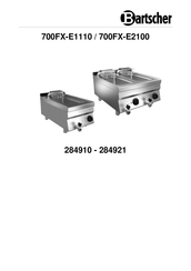 Bartscher 700FX-E2100 Mode D'emploi