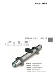 Balluff BTL6-G 1 M A1-S115 Serie Notice D'utilisation