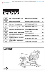 Makita LS0816F Manuel D'instructions