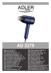 Adler europe AD 2279 Mode D'emploi