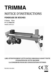 Trimma LS5T-52-A Notice D'instructions