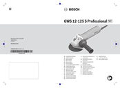 Bosch GWS 12-125 S Professional Notice Originale