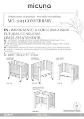 MICUNA CONVERBABY MO-2013 Instructions De Montage