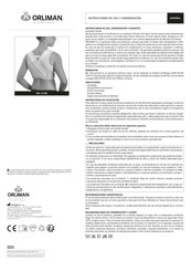 Orliman E-250 Instructions D'utilisation Et D'entretien