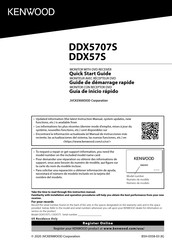 Kenwood DDX57S Guide De Démarrage Rapide