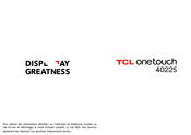 Tcl One Touch 4022S Manuel D'utilisation