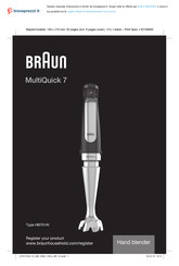 Braun MQ7045X Instructions