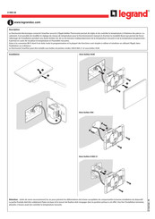 Legrand 0 490 36 Instructions D'installation