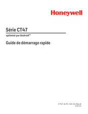 Honeywell CT47 Série Guide De Démarrage Rapide