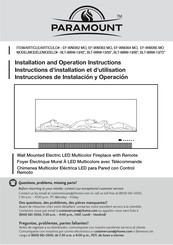 Paramount BLT-999W-13/72 Instructions D'installation Et D'utilisation