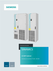 Siemens SINAMICS G120P 1PE34-6AA0 Instructions De Service