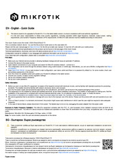 MikroTik C52iG-5HaxD2HaxD-TC Guide Rapide