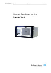 Endress+Hauser Raman Rxn4 Manuel De Mise En Service