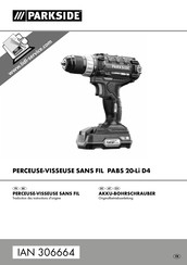 Parkside 306664 Traduction Des Instructions D'origine