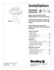 Bradley Sentry SN2003/IR Mode D'emploi