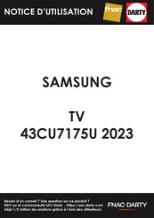 Samsung 43CU7175U Manuel De L'utilisateur