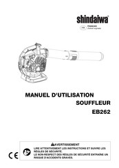 Shindaiwa EB262 Manuel D'utilisation