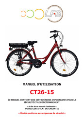 LFB CT26-15 Manuel D'utilisation