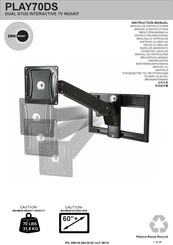 Omnimount PLAY70DS Manuel D'instructions