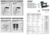 Omer M1.65 SB Manuel D'utilisation, Entretien Et Pièces De Rechange