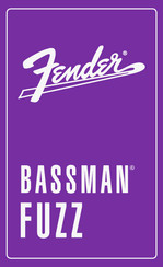 Fender Bassman Fuzz Mode D'emploi