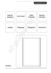 Kuppersbusch IKE246-0 Notice D'utilisation