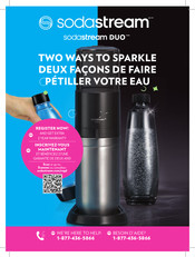 Sodastream DUO Mode D'emploi