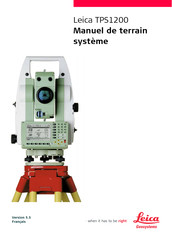 Leica Geosystems TPS1200 Manuel