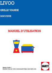 Livoo DOC172 Notice D'utilisation