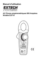 FLIR Extech Instruments EX710 Manuel D'utilisation