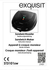 Exquisit ST3101sw Mode D'emploi