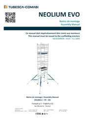 TUBESCA-COMABI NEOLIUM EVO Notice De Montage