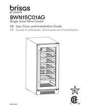 Zephyr Brisas BWN15C01AG Guide D'utilisation, D'entretien Et D'installation