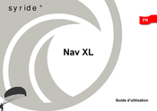 Syride Nav XL Guide D'utilisation