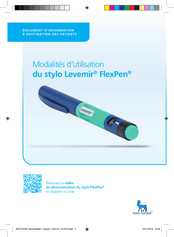 Novo Nordisk Levemir FlexPen Mode D'emploi