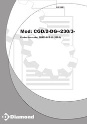 Diamond CR835/2CD-HL Manuel D'utilisation Et D'entretien