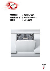 Whirlpool WCIO 3O32 PE Guide D'utilisation