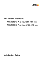 Axis Communications 01164-001 Guide D'installation