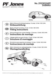 PF Jones 29230526PF Instructions De Montage