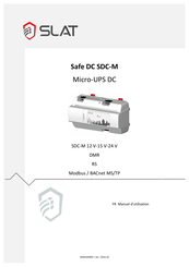 SLAT Safe DC SDC-M Manuel D'utilisation