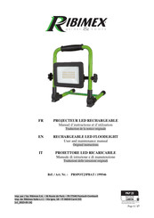 Ribimex PRSPOT23PBAT Manuel D'instructions Et D'utilisation